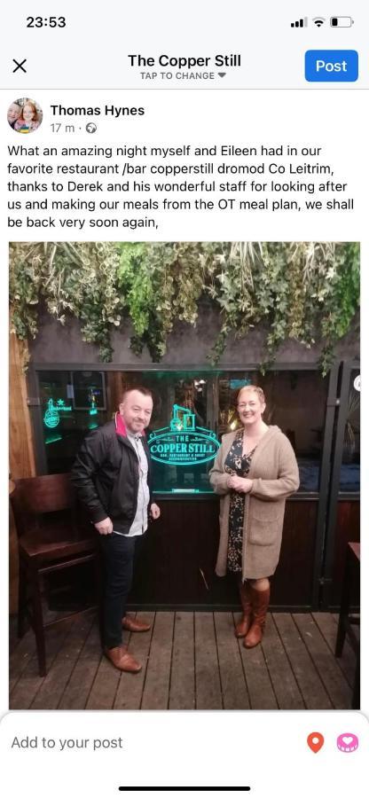 The Copper Still Bar Restaurant & Boutique Rooms Dromod Esterno foto